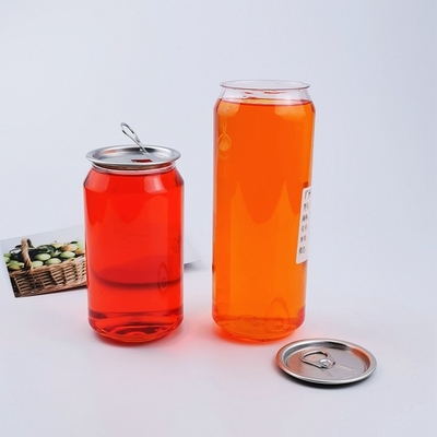 πλαστικό δοχείο ποτών 700ml 330ml Pet για το λογότυπο τσαγιού φυσαλίδων που προσαρμόζεται
