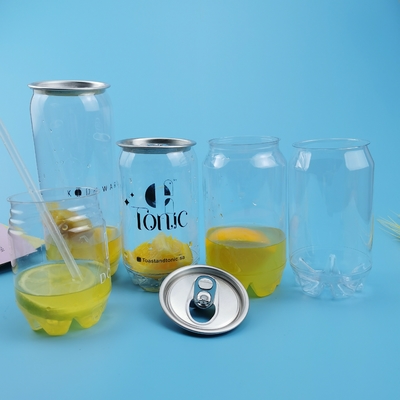 210ml 650ml σκάουν τα πλαστικά μπουκάλια συσκευασίας ποτών δοχείων ποτών