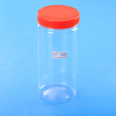 Η PET 1.1L 38oz καθαρίζει τα πλαστικά βάζα καραμελών με τα καπάκια