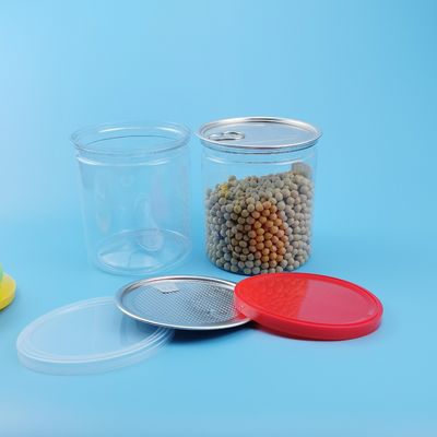 SGS τροφίμων βαθμού της PET αεροστεγή βάζα τροφίμων αντι διαρροών πλαστικά