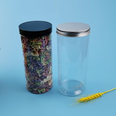Ελεύθερο PET μπισκότο 71.5mm BPA ασφαλή πλαστικά βάζα τροφίμων 950ml