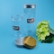 120ml 200ml 250ml 500ml καθαρίζουν το πλαστικό βάζο της Pet με το βαθμό τροφίμων καπακιών αργιλίου
