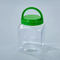 πλαστικά εμπορευματοκιβώτια μπουκαλιών τροφίμων 1000ml 2000ml που συσκευάζουν το ευρύ στοματικό βάζο 2kgs PET με το καπάκι