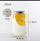 16oz καθαρίστε το ευρύ βάζο στοματικών 0.5l πλαστικό ποτών