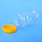 Ακίνδυνα για τα παιδιά πλαστικά βάζα κεφαλής κοχλίου φυστικιών 380ml της PET 36g