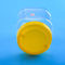 BPA ελεύθερο 1450ml 131mm τετραγωνικά πλαστικά βάζα κεφαλής κοχλίου