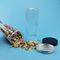 78mm δοκιμασμένα FDA βιδών λουλουδιών βάζα τροφίμων τσαγιού πλαστικά