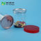 πλαστικό βάζο 350ml 11oz PET ασφαλές για τα παιδιά με το καπάκι