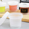 180ml επαναχρησιμοποιήσιμα πλαστικά φλυτζάνια παγωτού σούπας με τα καπάκια