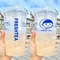 360ml κρύο φλυτζάνι ποτών με τα πλαστικά μίας χρήσης φλυτζάνια μορφής του U καπακιών