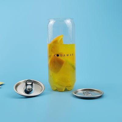0.5L BPA ελεύθερο 160mm 18oz σόδας βάζο ποτών χυμού πλαστικό