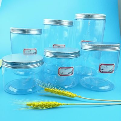 270ml 1360ml καθαρίζουν τα πλαστικά βάζα κεφαλής κοχλίου για την αποθήκευση τροφίμων